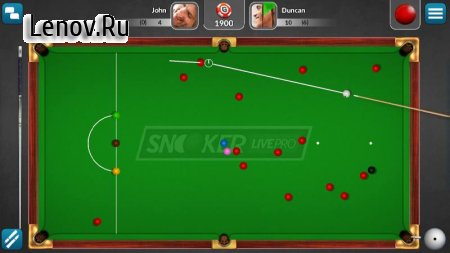 Snooker Live Pro & Six-red v 2.6.5  (Long Line/Free Shop)