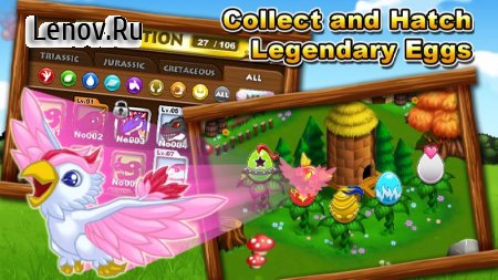 Jurassic Story Dinosaur World v 3.4.20 Мод (Unlimited Jewels/Coins/Foods)