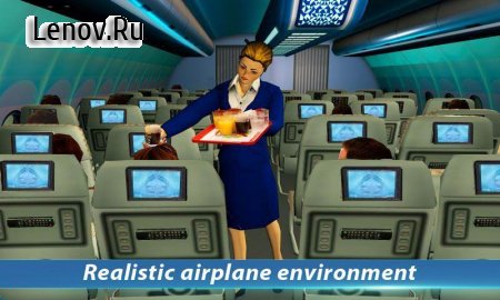 Airport Staff Flight Attendant Air Hostess Games v 1.4  (Large number of stars)