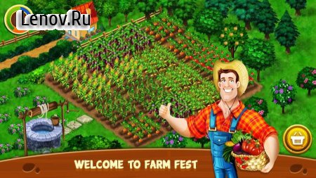 Farm Fest : Best Farming Simulator, Farming Games v 1.6 Мод (Gems/Coins/Ads-free)