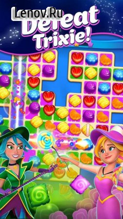 Crafty Candy – Match 3 Adventure v 1.95.1 Мод (Infinite crafting/booster purchases & More)