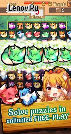 Fox Pop - Match 3 Puzzle Game v 1.1  (Unlimited All)