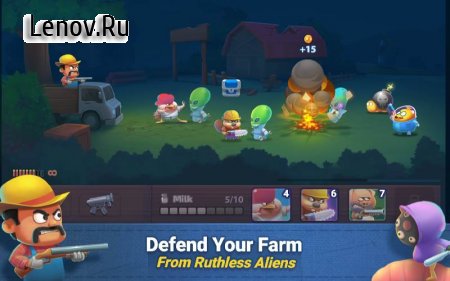 Farm Guns: New Alien Clash v 1.01 (Mod Money)