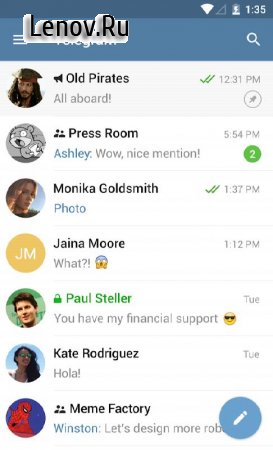 Telegram v 9.6.7 Мод Premium