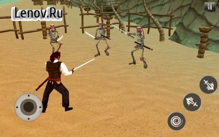 Pirates Caribbean: Dead Army - Arena Sword Fight v 1.0.8  (Unlock Level)