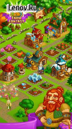 Farm Fantasy: Fantastic Day and Happy Magic Beasts v 1.28 Мод (Free Shopping)