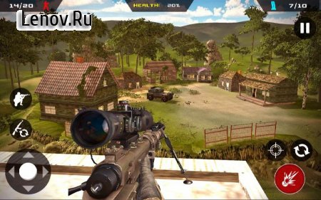 Sniper Ghost Commando Warrior - Jungle Survival v 1.1.8 Мод (Free Shopping)