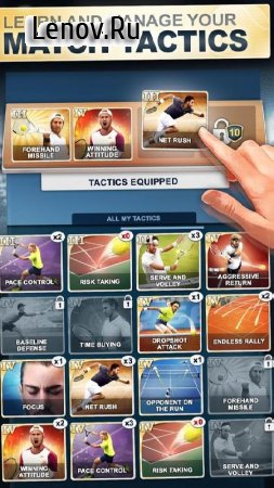 TOP SEED Tennis: Sports Management & Strategy Game v 2.32.17 Мод (Unlimited Gold/cash/energy)
