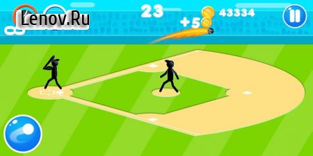 Stickman Baseball v 1.5 (Mod Money/Free Upgrade)