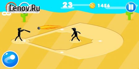 Stickman Baseball v 1.5 (Mod Money/Free Upgrade)