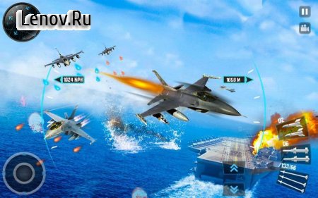 Jet Fighter Plane 3D – Air Sky Fighter Sim 2017 v 1.1 (Mod Money)