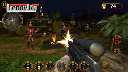 Zombie Sniper Counter Shooter - Last Man Survival v 1.4 Мод (Unlocked)