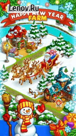 Farm Snow: Happy Christmas Story With Toys & Santa v 2.42 Мод (Free Shopping)