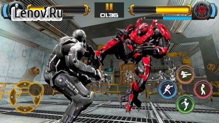 Robot Fighting Games: Real Transform Ring Fight 3D v 1.4 (Mod Money)