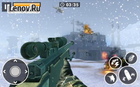 Call for War - Winter survival Snipers Battle WW2 v 6.0 (Mod Money)