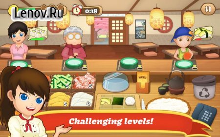 Sushi Fever - Cooking Game v 1.13.0 (Mod Money)