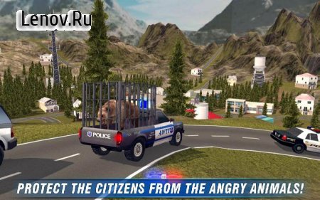 Angry Animals Police Transport v 1.4 Мод (Everything Unlocked)