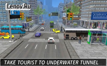 Tourist Bus Underwater Tunnel v 1.1  (All Levels Unlocked/Unlimited Money)