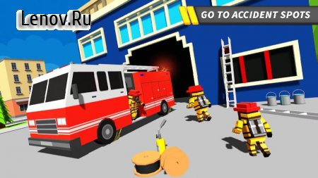 NY City Firefighter Station Craft & Simulation v 1.2 Мод (All Levels Unlocked)