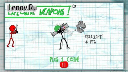 Gun Fu: Stickman Edition v 1.9.3 (Mod Money)