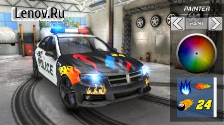 Police Drift Car Driving Simulator v 1.1 (Mod Money)