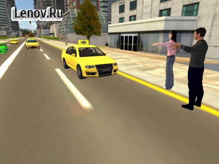 City Taxi Game: Taxi Cab simulator v 1.0 Мод (Unlocked)