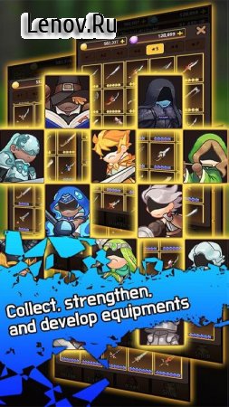 Sword Knights : Idle RPG (Premium) v 1.3.91 Мод (Unlimited Gold/Magic Stones/Experience)
