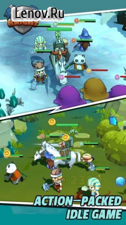 Idle Knight - Fearless Heroes v 1.6 Мод (HIGH DMG)