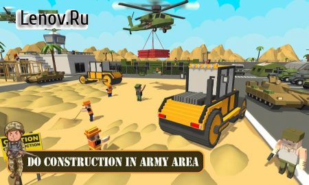Army Base Construction : Craft Building Simulator v 1.1 Мод (All Levels Unlocked)