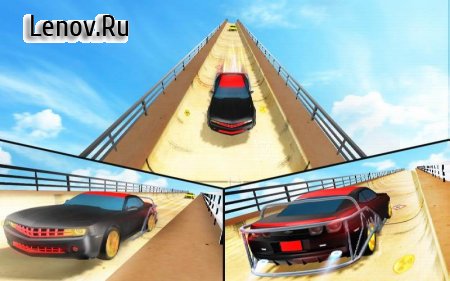 Ramp Car Stunts v 1.0.9 Мод (Free Shopping/Ads-free)