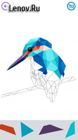 Low Poly Art - Color by Number, Number Coloring v 4.8 Мод (Unlocked)