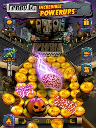 Zombie Ghosts Coin Party Dozer v 10.1.2  (Infinite diamonds/gold/tokens/bucks)