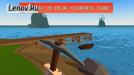 Pixel Island Survival 3D v 1.10.0  (Free Craft)