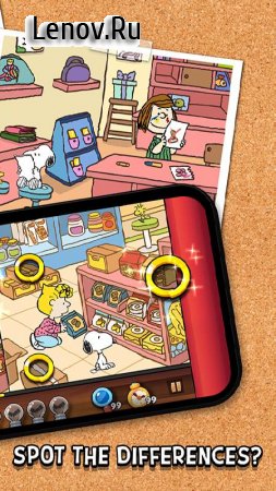 Snoopy : Spot the Difference v 1.0.14 Мод (Unlimited Life)