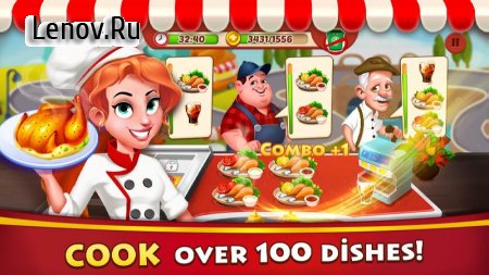 Cooking Grace - A Fun Kitchen Game for World Chefs v 1.6  (Unlimited Gold Coins/Diamonds)