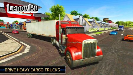 Euro Truck Driving Simulator 2018 v 2.4  (Free Shopping)