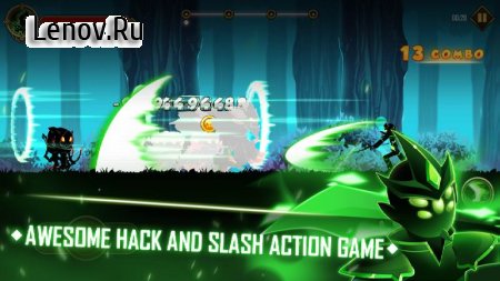 Stickman Shadow Fight Heroes : Legends Stick War v 1.9 (Mod Money)