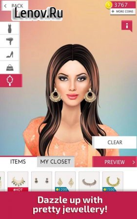 Indian Fashion Stylist v 2.4 Мод (Infinite Coins)