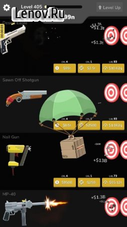 Gun Idle v 1.17 Mod (Gold coins)