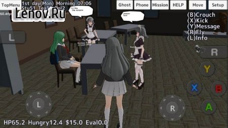 School Girls Simulator v 1.0 (Mod Money/All Clothes unlocked)