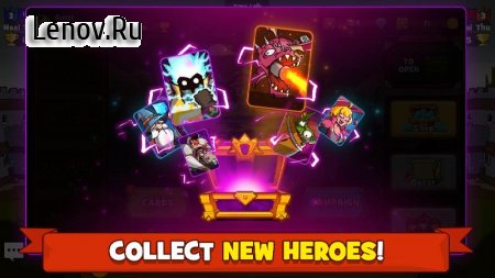 Battle Rush: Clash of Heroes in the Battle Royale v 1.0.28  (Infinite coins/gems)