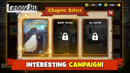 Battle Rush: Clash of Heroes in the Battle Royale v 1.0.28 Мод (Infinite coins/gems)