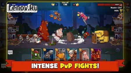 Battle Rush: Clash of Heroes in the Battle Royale v 1.0.28  (Infinite coins/gems)