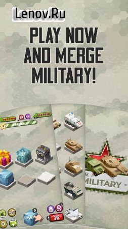 Merge Military Vehicles Tycoon v 1.1 (Mod Money)