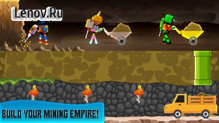 Robot Merger - Gold Mining Idle Clicker v 1.0 Мод (Unlimited Gold Coins/Diamonds)