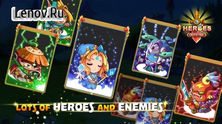 Heroes Defender Fantasy - Epic TD Strategy Game v 1.1  (Mandatory purchase of heroes)