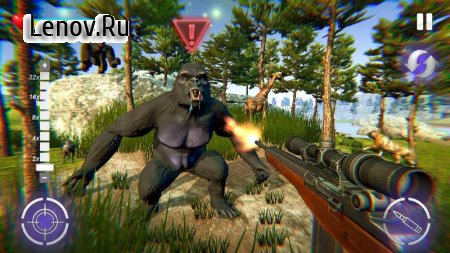 Monster Gorilla Hunter  Sniper Shooting Game v 1.3 (Mod Money)