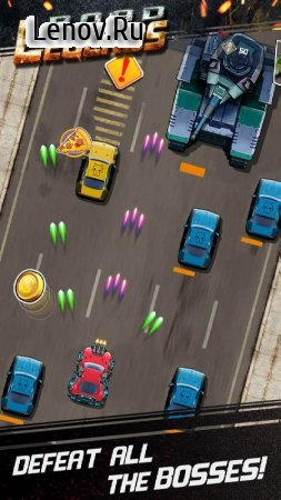 Road Legends - Car Racing Shooting Games For Free v 3.0  (Unlimited coins/gems)