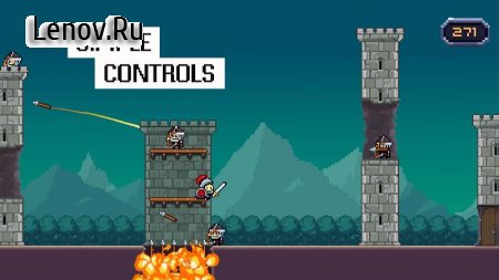 Super Dashy Knight v 4.4.2 Мод (Unlock all levels/most characters)
