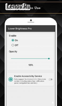 Lower Brightness Screen Filter Pro v 1.9.2  ( )